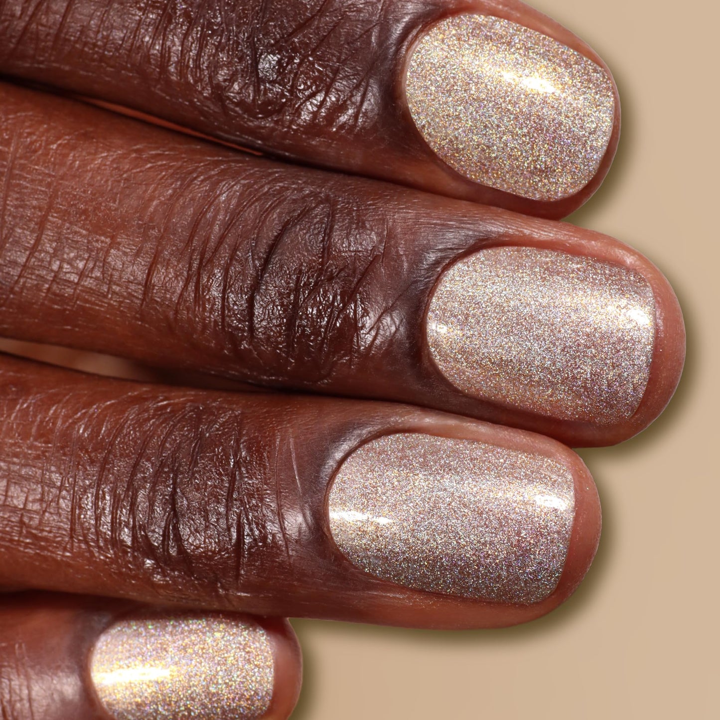 LONDONTOWN Lakur Nail Polish – Nude & Brown Shades, You're Golden, 0.4 Fl Oz, Long-Lasting, Streak-Free, Chip-Resistant | 21+ Free Non-Toxic Vegan Nail Color, Strengthens & Hydrates Nails