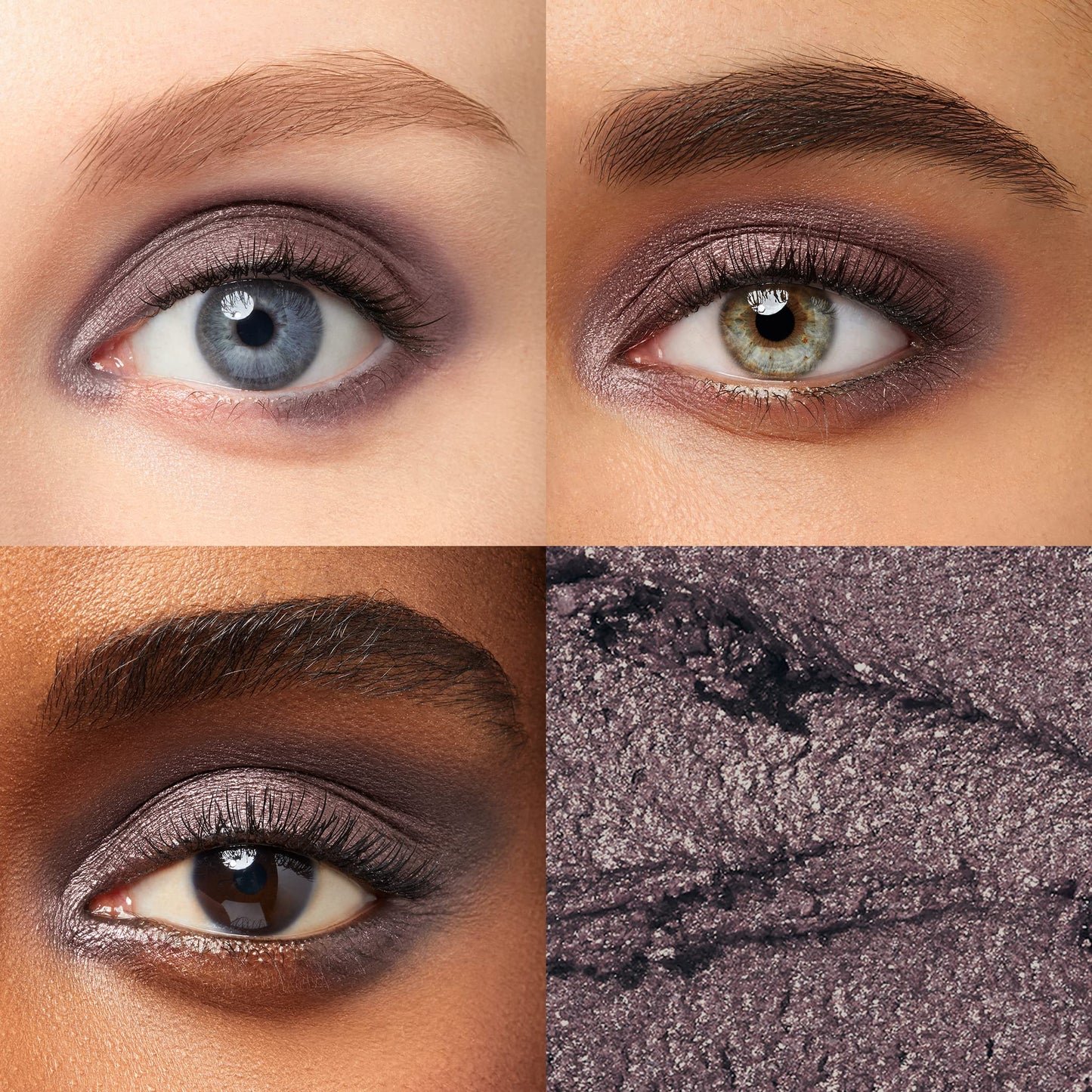 Julep Winter Gradiant Eyeshadow 101 Crème to Powder Waterproof Eyeshadow Stick Trio, Snowfall matte, Galaxy Grey Shimmer, & Smoky Amethyst Shimmer