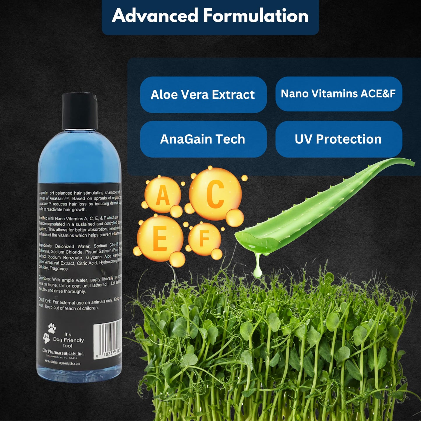 E3 Hair Growth Shampoo 16oz and E3 Argan Oil Conditioner 32oz