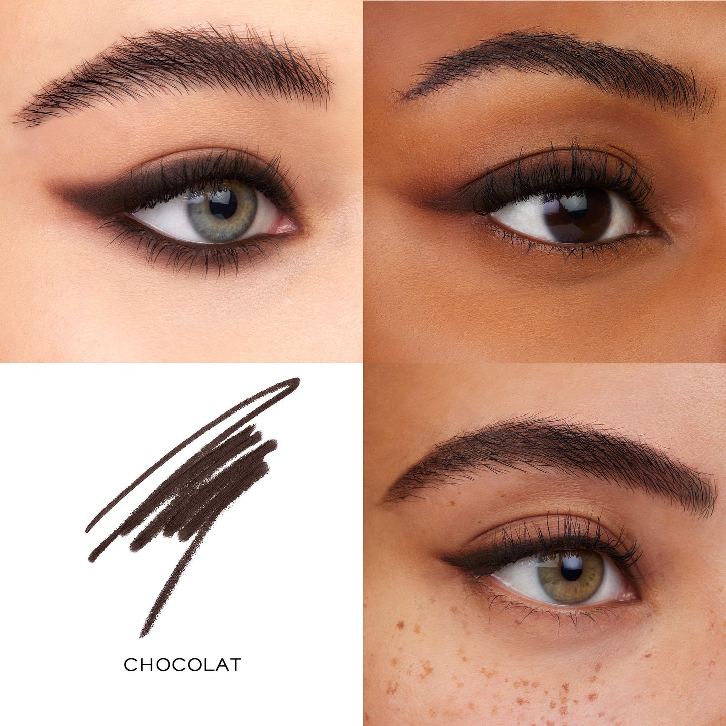 Lancôme Le Stylo Waterproof Eyeliner Pencil - Creamy & Highly Pigmented - Seamless Blending & Smudging - 03 Chocolat