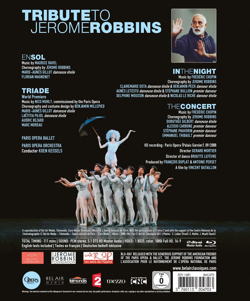 Tribute to Jerome Robbins
