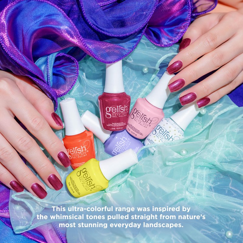Gelish MINI Spring Collection Now & Zen Value Pack #2 - Includes 3pcs MINI 9mL TPO Free, Long-Lasting, High-Shine Gel Nail Polish with Easy Application.