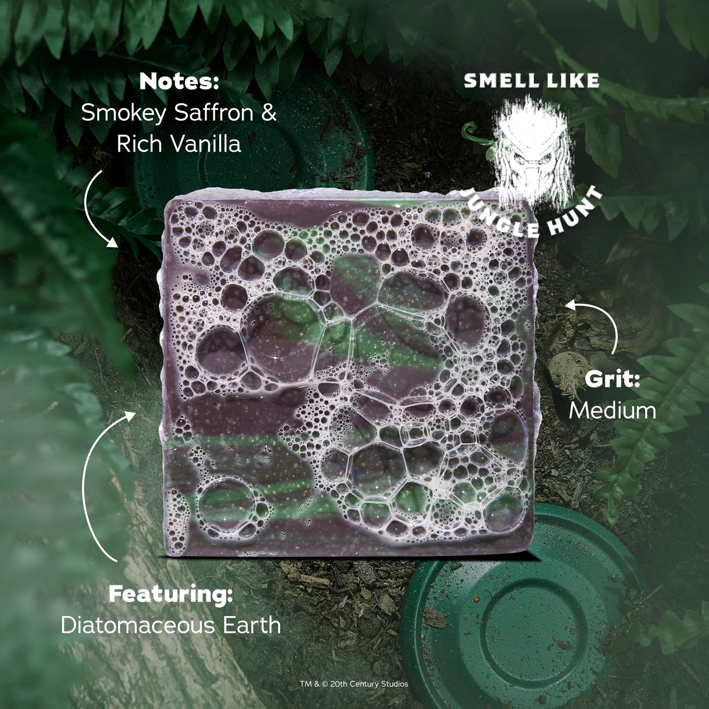 Dr. Squatch Alien & Predator Collection - Natural 4 Soap Gift Set - Cold Process Soap with No Harsh Chemicals - Alien Awakening & Predator Purge (4 Pack)