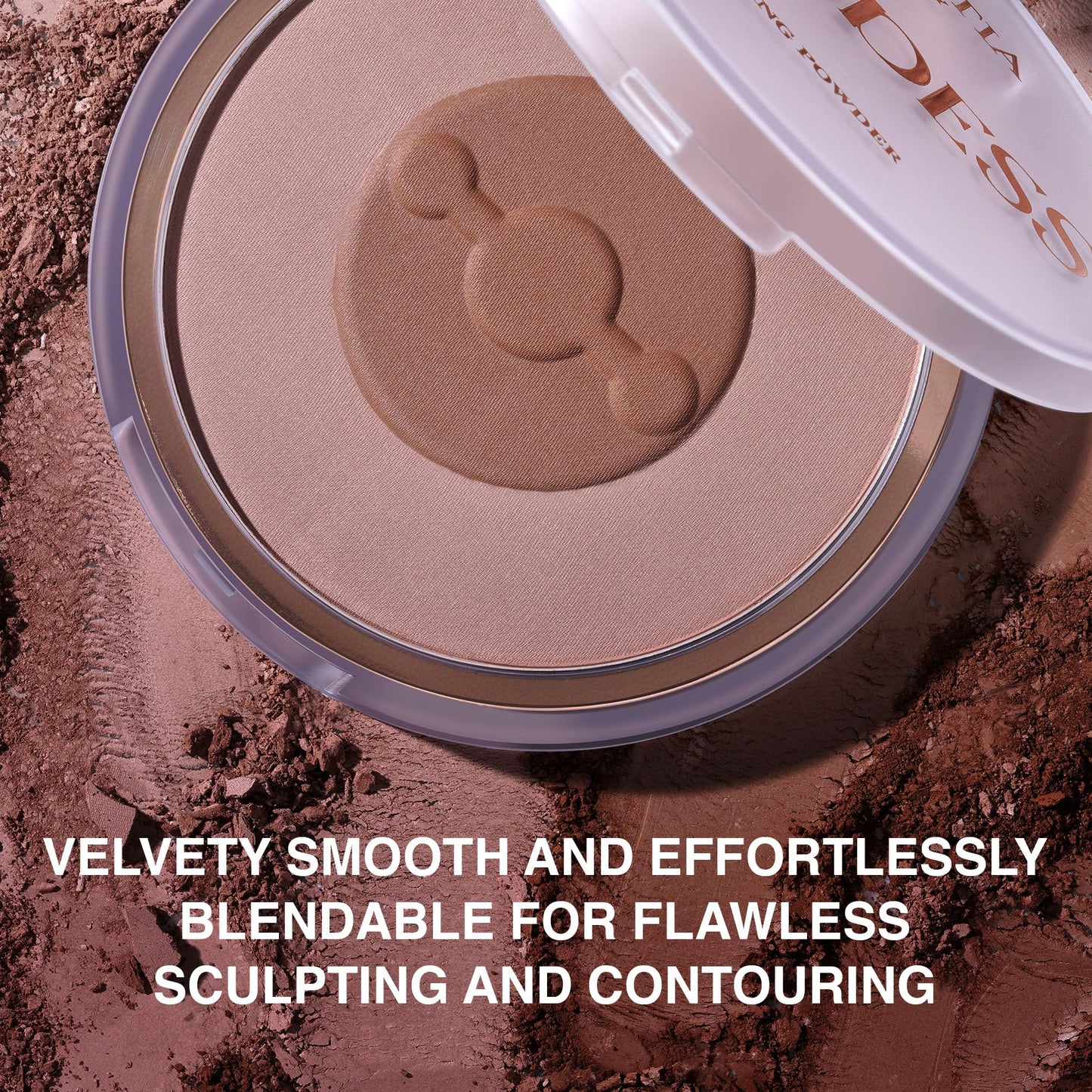 SELESTIA BEAUTY Goddess Contour Powder – Matte Sculpting Contour Makeup – Easy-to-Blend, Suitable for Various Skin Tones, 0.53 oz