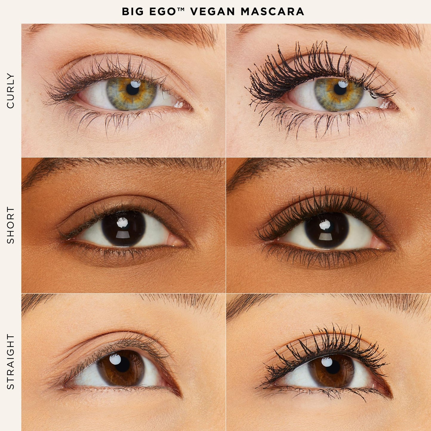 tarte big ego mascara – Ultra-Black, Long-Wear Vegan Mascara for Fuller, Longer, Volumized Lashes, Cruelty Free