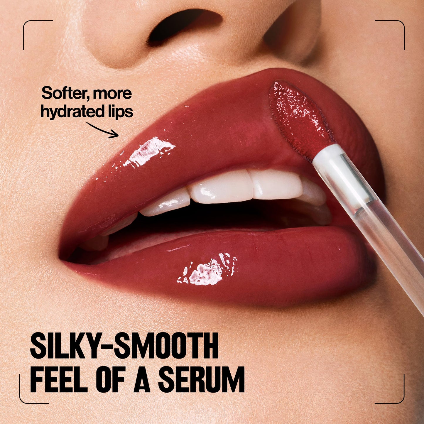Revlon PhotoReady Instant Plump Serum, Plumping Lip Gloss with Tingling Sensation, Hydrating, Non-Sticky & High Shine Finish, 003 Magically Inflated, 0.25 fl oz