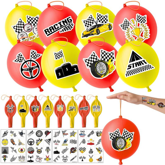 91BALLOONS 72 PCS Checkered Party Favors for Boys Girls