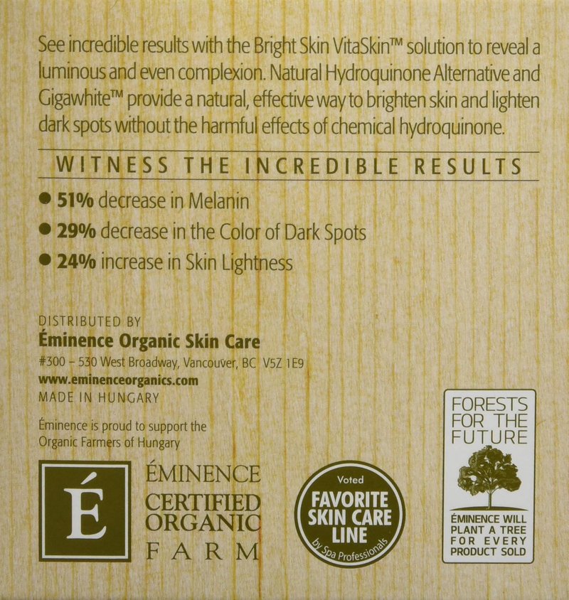 Eminence Organic Skincare Bright Skin Masque - Revitalize Dull Skin | 2 Ounce