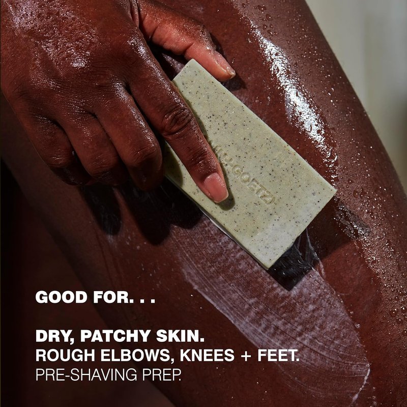MALIN+GOETZ Mandelic Acid Exfoliating Bar - Triple-Milled Cleansing Bar | Smooths, Softens & Brightens Skin | Vegan (5 oz)