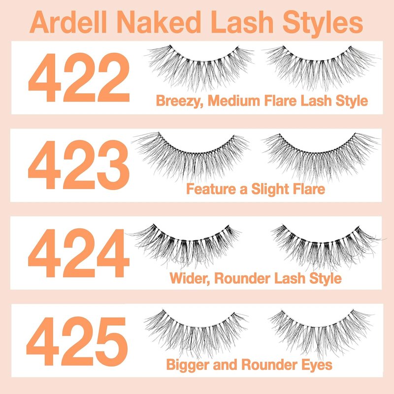 Naked Lashes 425 - Natural Look False Eyelashes | Pack of 2