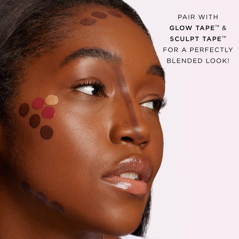 tarte blush tape satin liquid blush – Blendable Buildable Makeup with Mineral Pigments, Mango & Shea Butters for Lightweight Hydrating Smooth Finish, Vegan & Cruelty-Free, full size, buffed rose