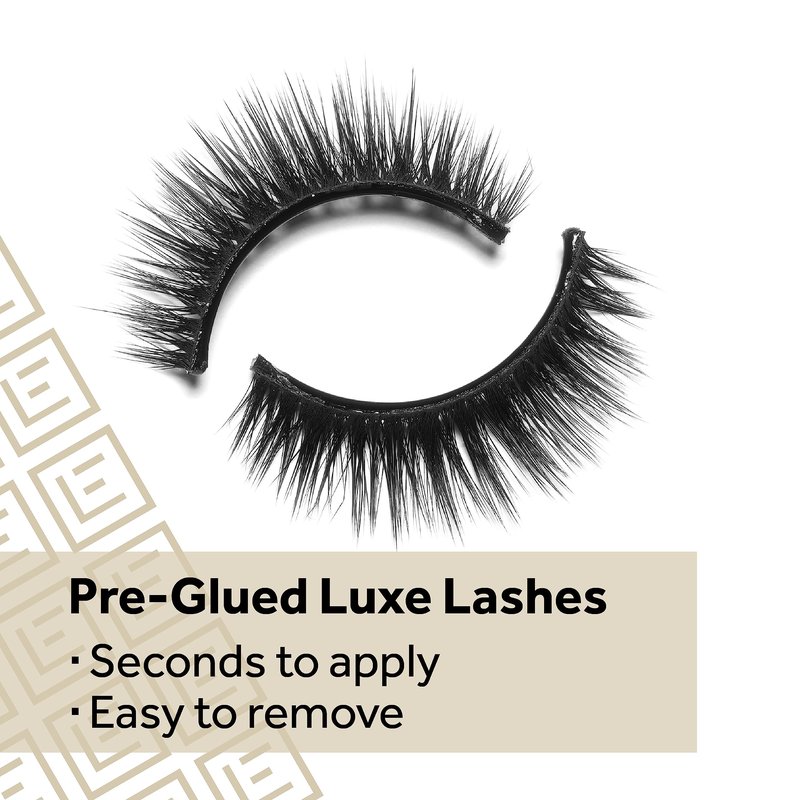 Eylure Pre-Glued False Eyelashes, Luxe Faux Mink Sapphire