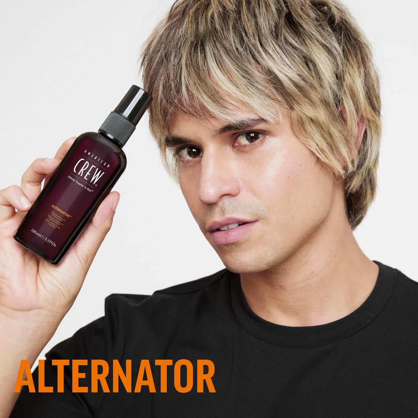 American Crew Men's Hair Spray, Flexible Styling and Finishing Styling Product, 3.3 fl oz
