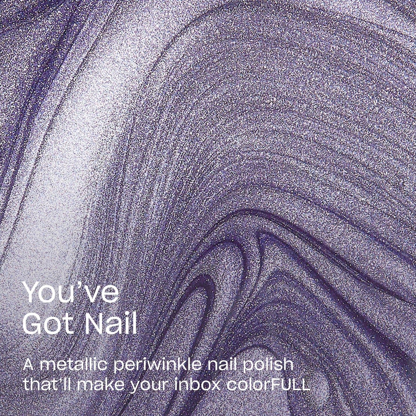 OPI Nail Lacquer You’ve Got Nail | Opaque Dark Purple Metallic Chip Resistant Nail Polish | Metallic Mega Mix Collection