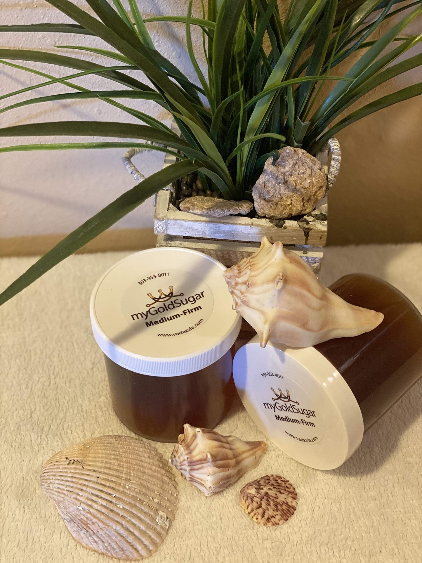 32oz My Gold Sugar - Sugaring for Hair Removal (Medium-Firm)