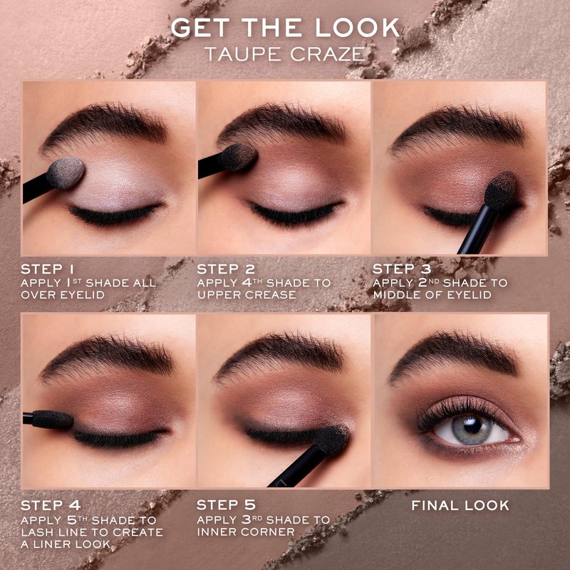 Lancôme Hypnôse Eyeshadow Palette - Highly Pigmented & Long-Wear - Flake & Smudge-Proof - Fraicheur Rosée