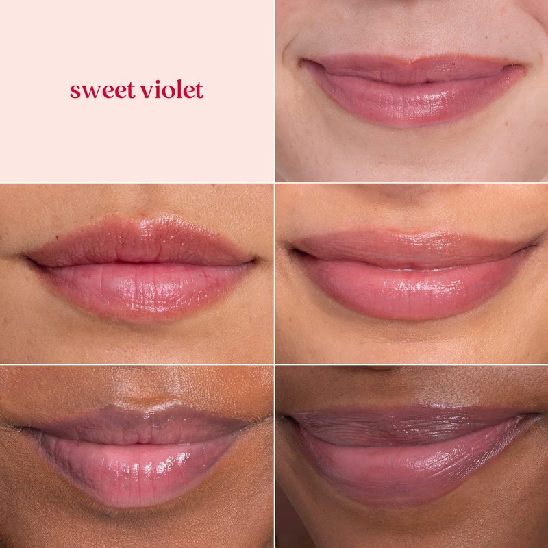 Burt's Bees 100% Natural Tinted Lip Balm, Sweet Violet, 0.15 Oz, Pack of 2