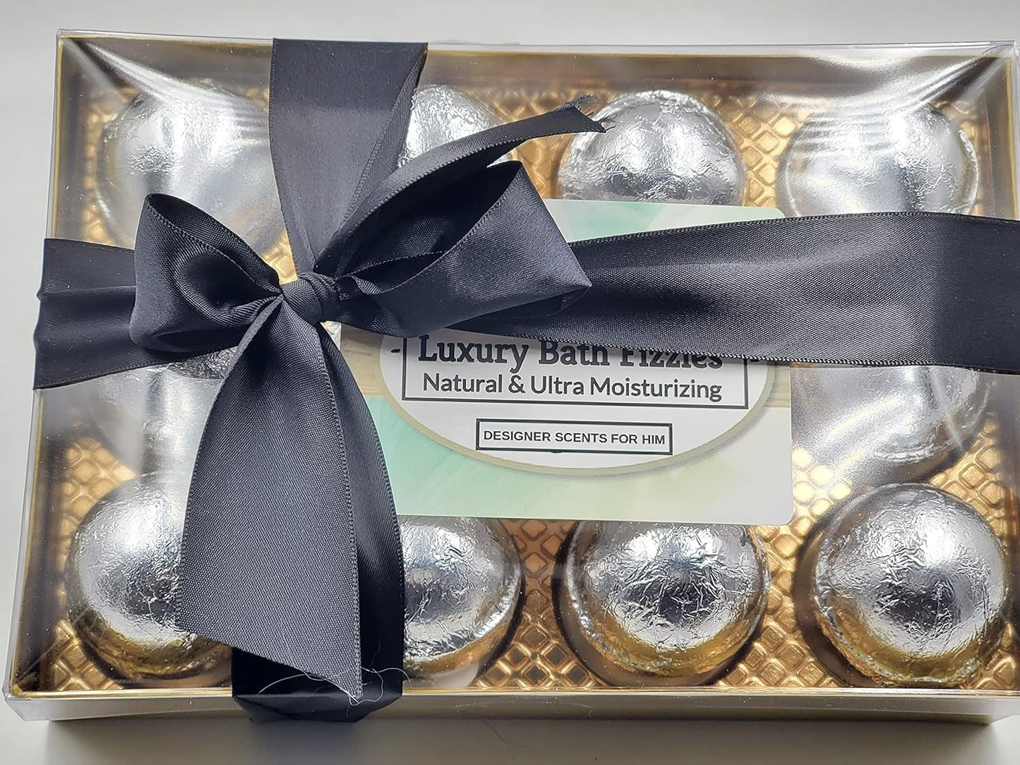 Designer Bath Bombs for Men - Natural & Organic | 12 Elegant Scents in 2.5 oz Size