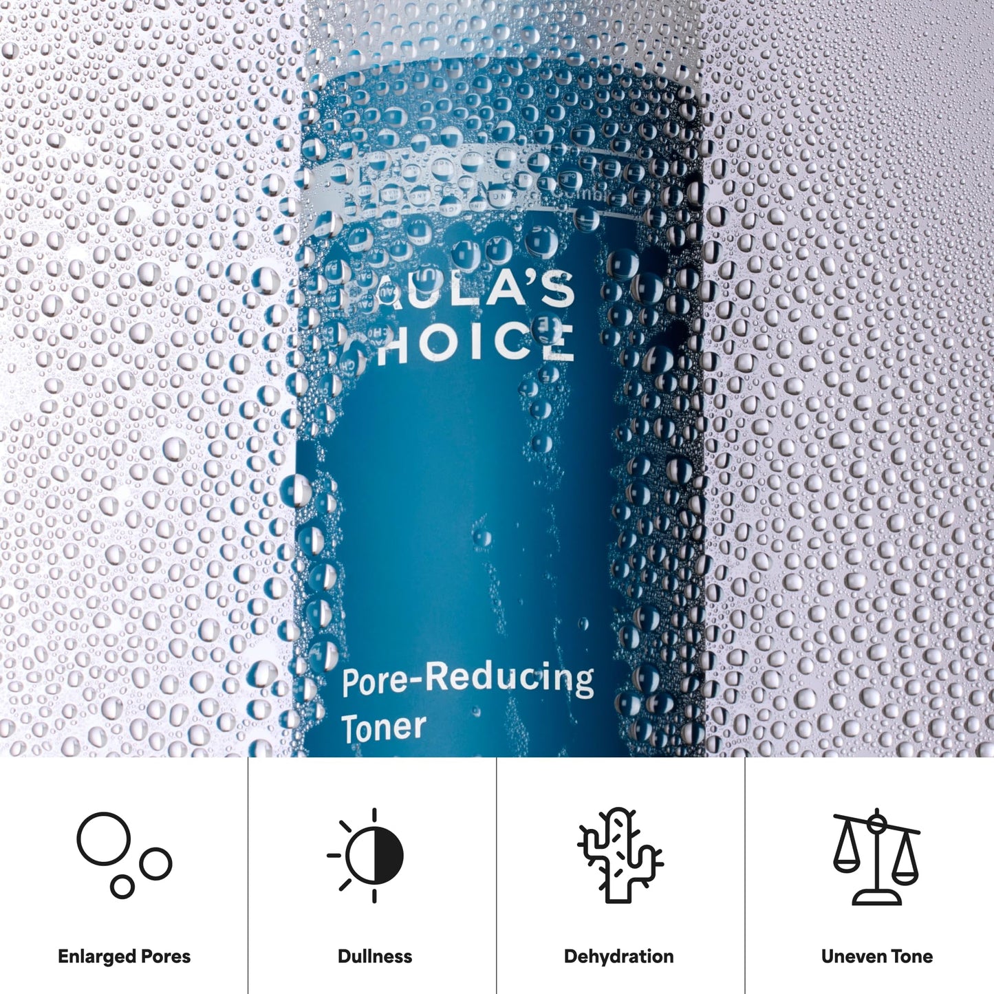 Paula's Choice Skin Balancing Pore-Reducing Face Toner with Niacinamide for Combination & Oily Skin, Minimizes Large Pores, Controls Oil & Shine, Acne-Prone Friendly, Travel Size, 1 Fl Oz