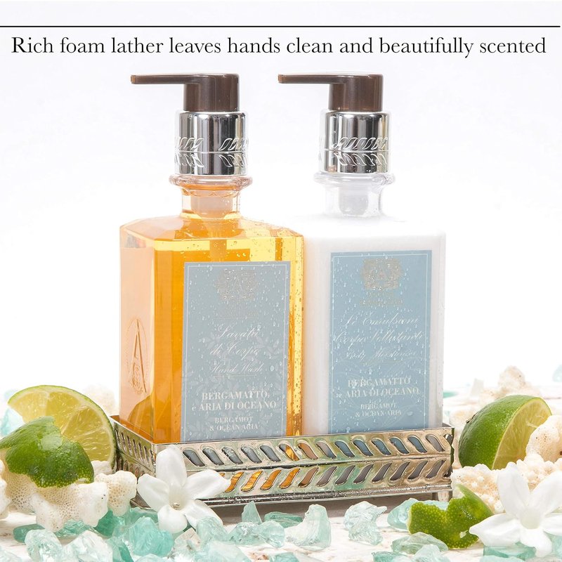 Antica Farmacista Hand & Body Wash - Nourishing Hydrating Cleanser | Santorini, 10 fl oz