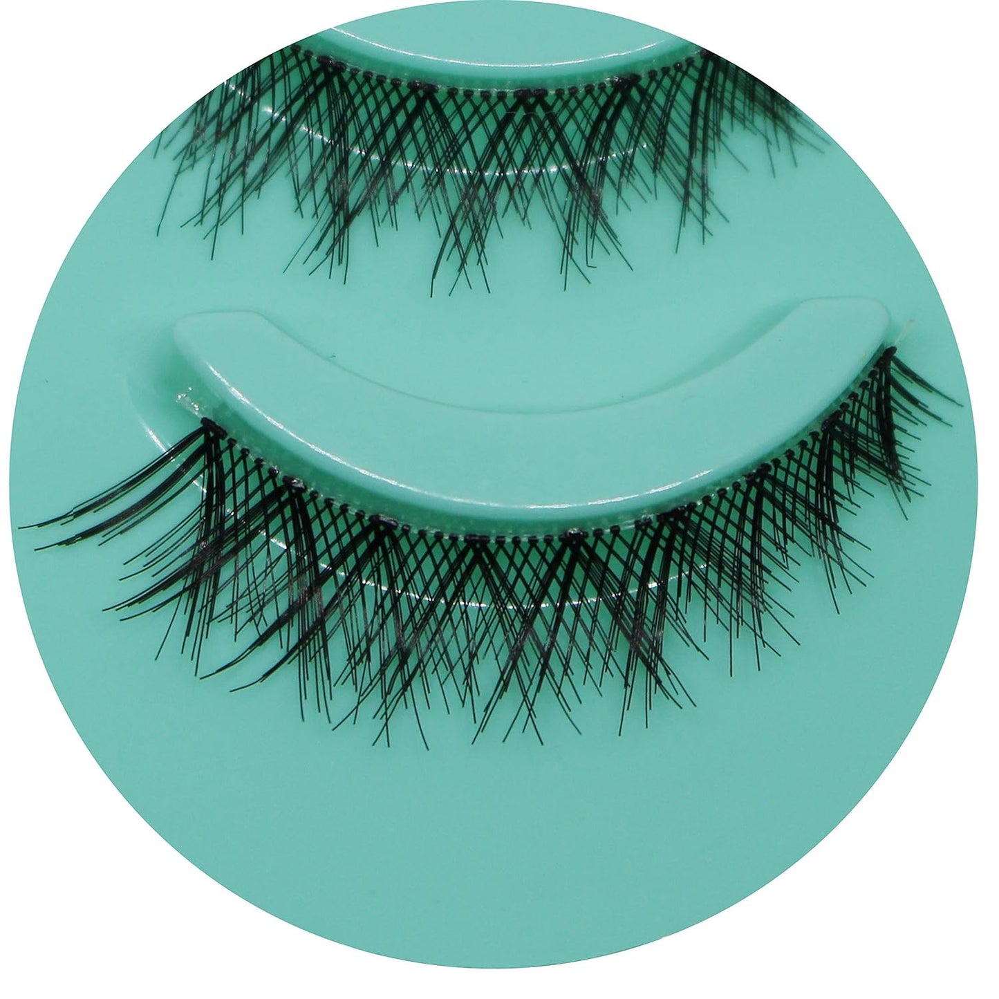 Scala 3D False Eyelashes - Messy Cross Thick Natural Look | 5 Pairs, Short Length (L-12)