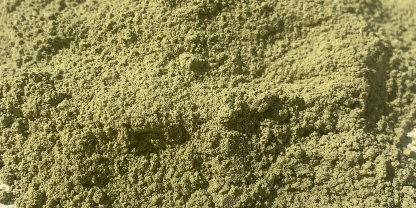 SAAFI AH ORGANICS Qasil Powder Natural Leaf Powder, exfoliates, detoxifies, Helps with clogged pores and Blemishes. soap,Used as a Shampoo. (Large 5 oz)