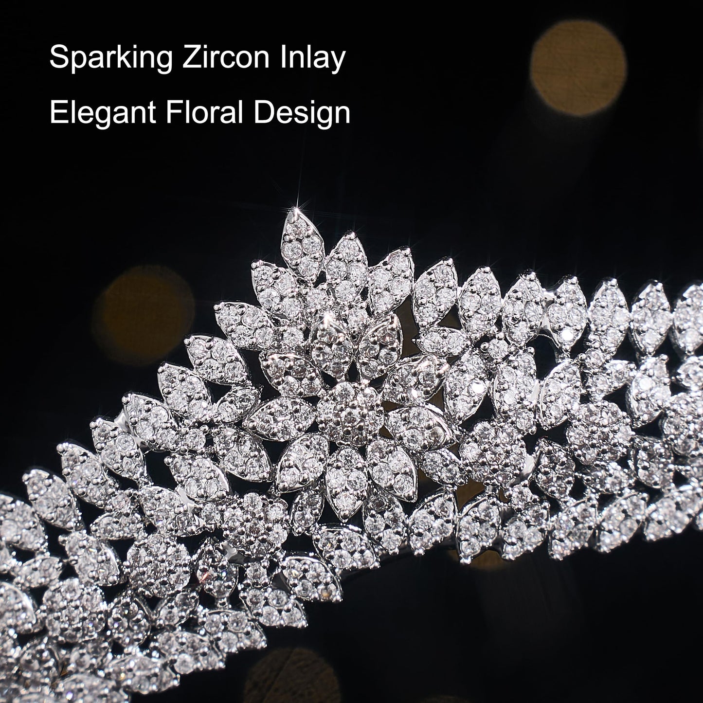 Cubic Zirconia Wedding Tiaras for Bride Small Sweet 16 Birthday Prom Queen Crown Pageant Headpieces Coronas Para 15 Anos Quinceaneras 2026 Silver Bridal Hair Accessories