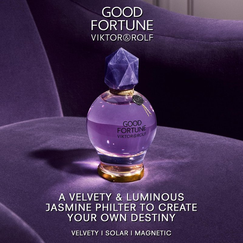 Viktor&Rolf - Good Fortune Eau de Parfum Refill - Floral Women's Perfume - With Notes of Jasmine & Vanilla - 3.4 Fl Oz Refill