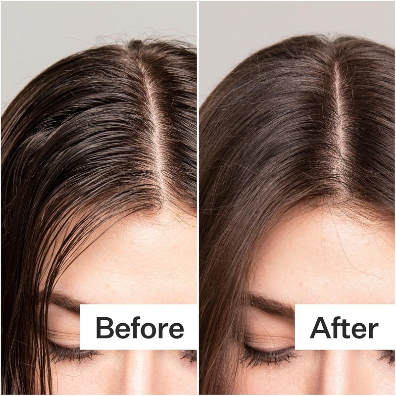 Fulvic Acid Volumizing Dry Shampoo - Plant-Based Natural Powder Spray for Oily Hair | Non-Aerosol, All Hair Types