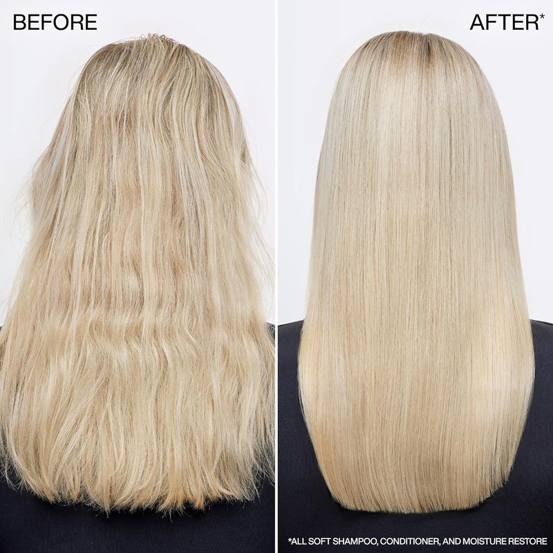 Redken All Soft Conditioner - Moisturizing & Hydrating Formula for Dry, Brittle Hair | Softens & Adds Shine