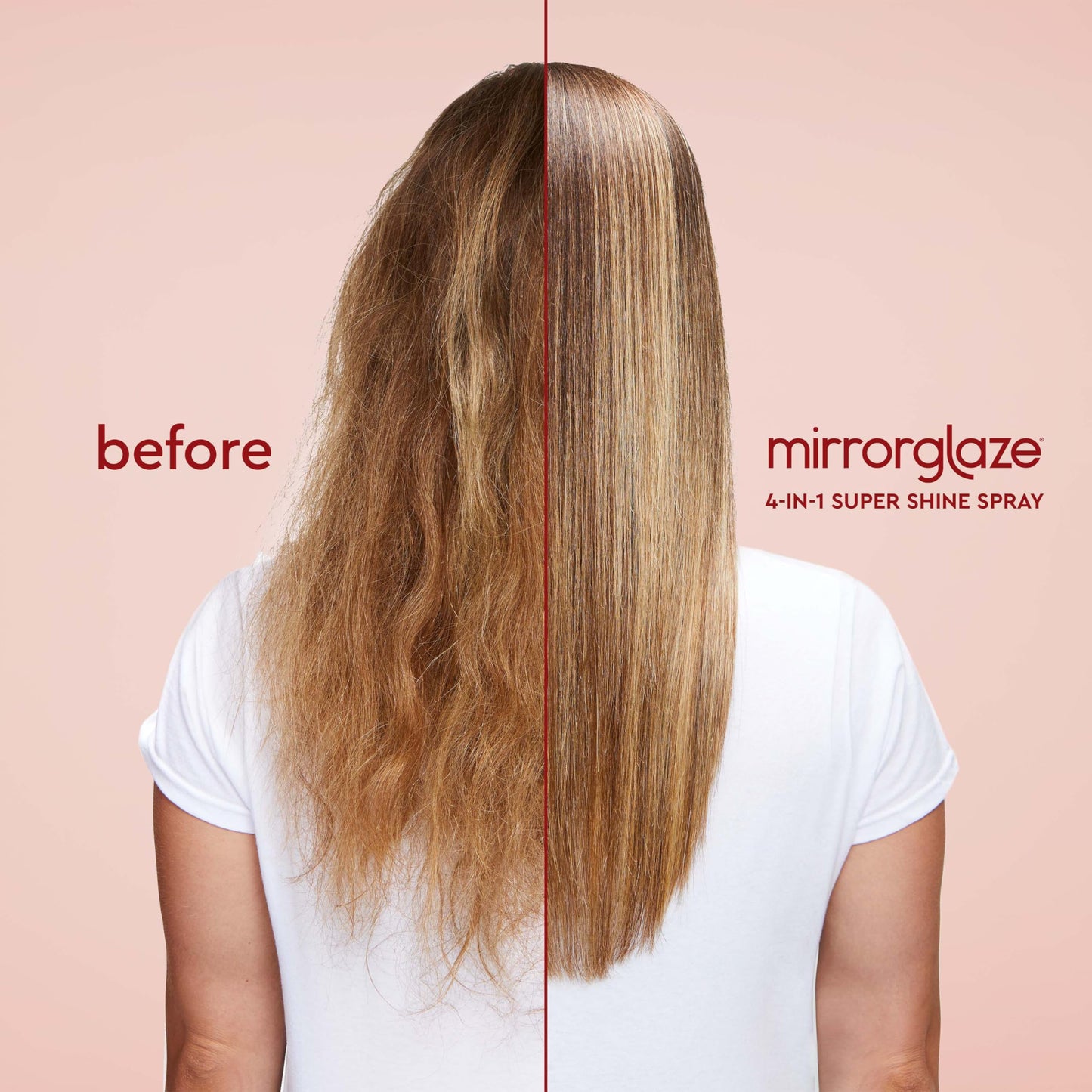 Glaze Auburn Spice Color Conditioning Gloss and Mirror Shine Spray Bundle - For Light-Medium Brown & Natural Red Hair