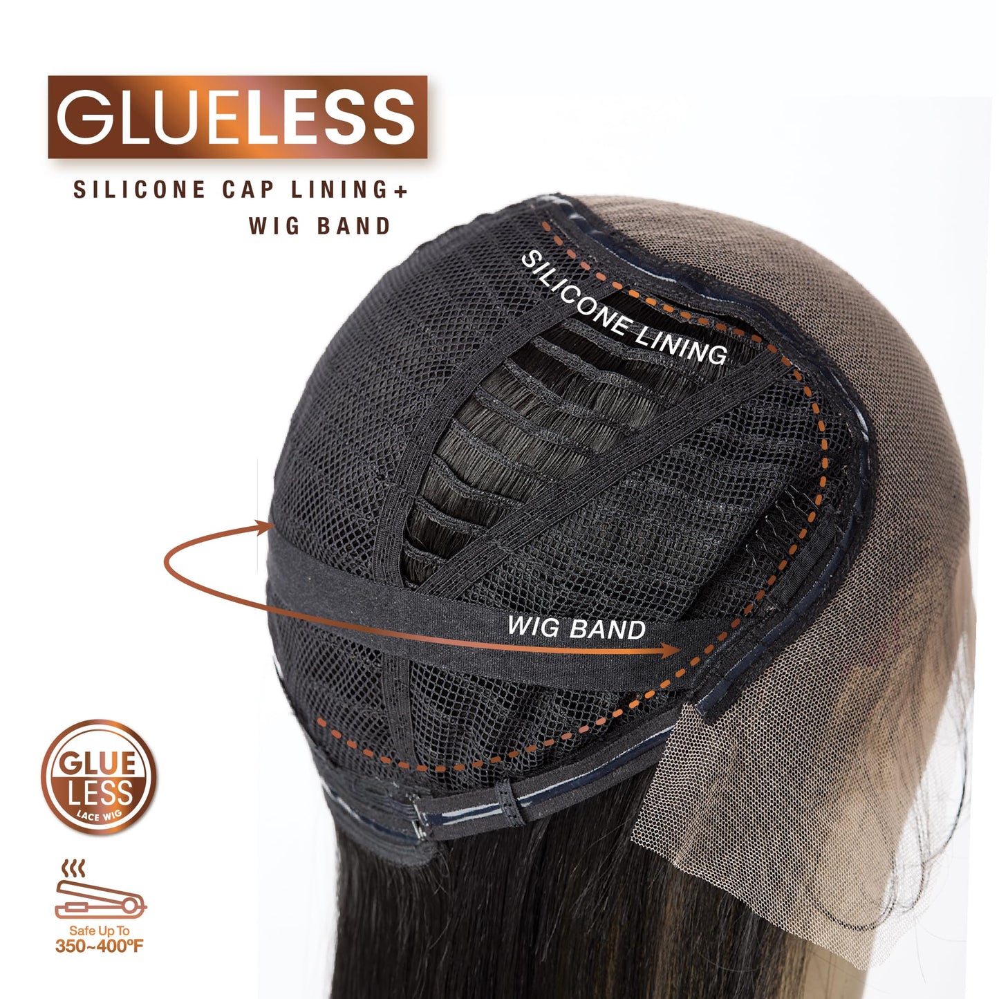 Sensationnel Bare Lace 13x6 Wig-Unit 11, 2 DARKBROWN