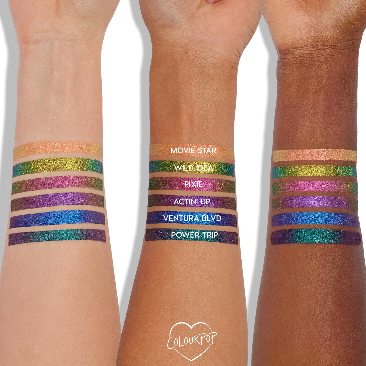 ColourPop Crème Gel Waterproof Eyeliner - 18HR Wear, Ultra-Pigmented Eyeliner Pencil with Matte & Metallic Finishes - Smudge-Proof, Vegan & Cruelty-Free (0.01 oz)