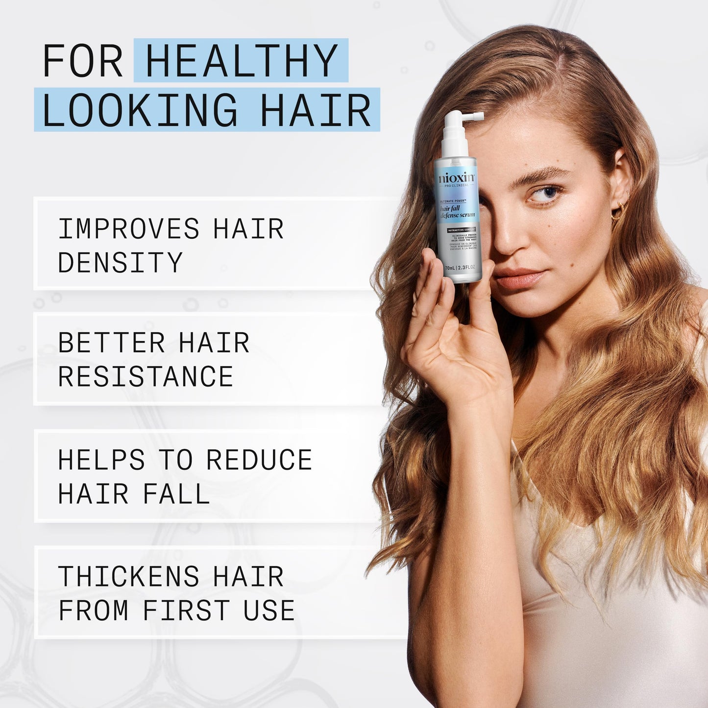 Nioxin Hair Fall Defense Liter Shampoo & Intensive Daily Leave-In Hair Treatment Duo Set | Prepack with Pump Included | Visibly Less Hair Loss | For Thicker and Stronger Hair