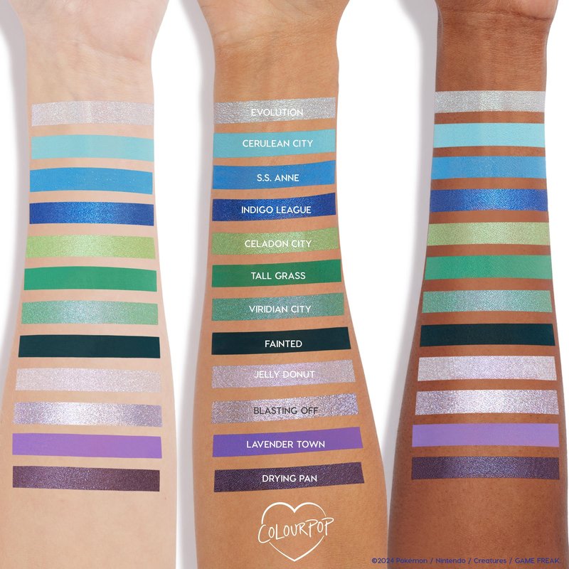ColourPop x Pokémon Pallet Town Eyeshadow Palette