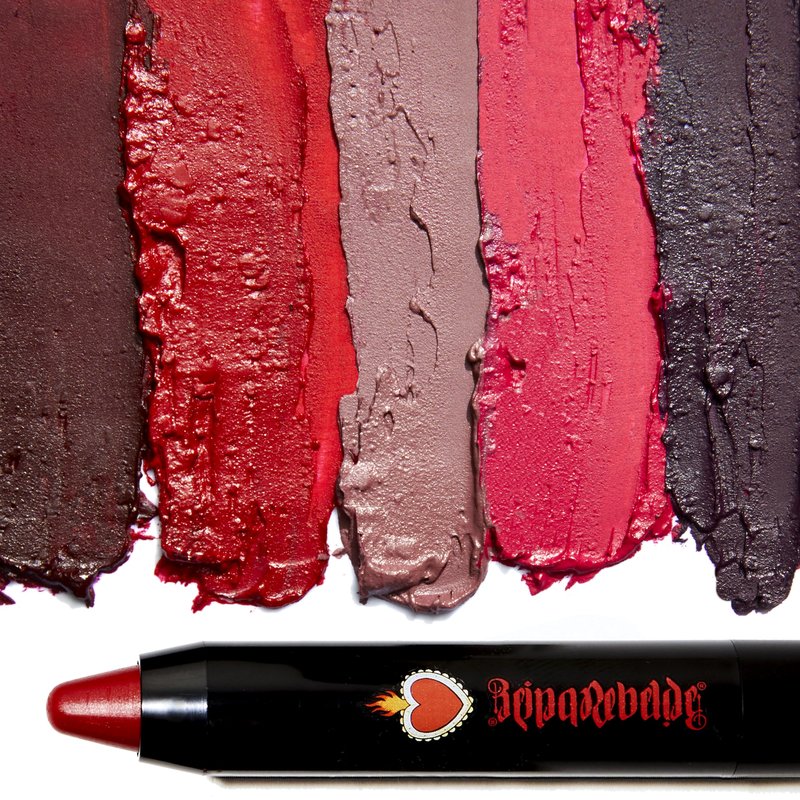 Reina Rebelde Fresa Bold Lip Color Stick High Pigmentation Deep Berry Red Lipstick/Moisturizing Full-Coverage with Satin Finish/High Density/Vegan & Cruelty, Paraben, Phthalate-Free