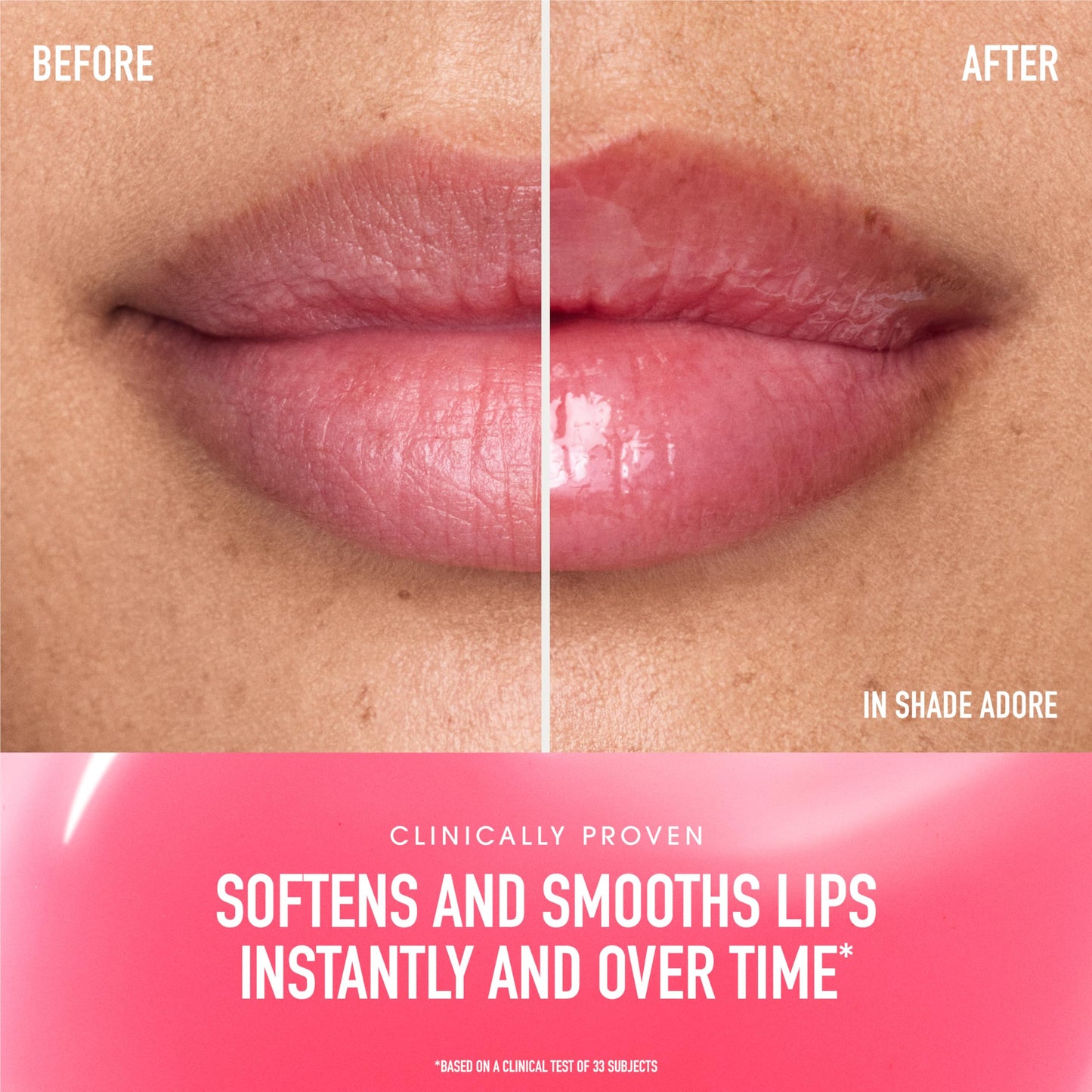 bareMinerals Nourishing Lip Oil, Ultra-Hydrating, Non-Sticky & High-Shine, Clean & Vegan Formula with 9 Botanical Oils & Hyaluronic Acid for Soft, Smooth Lips
