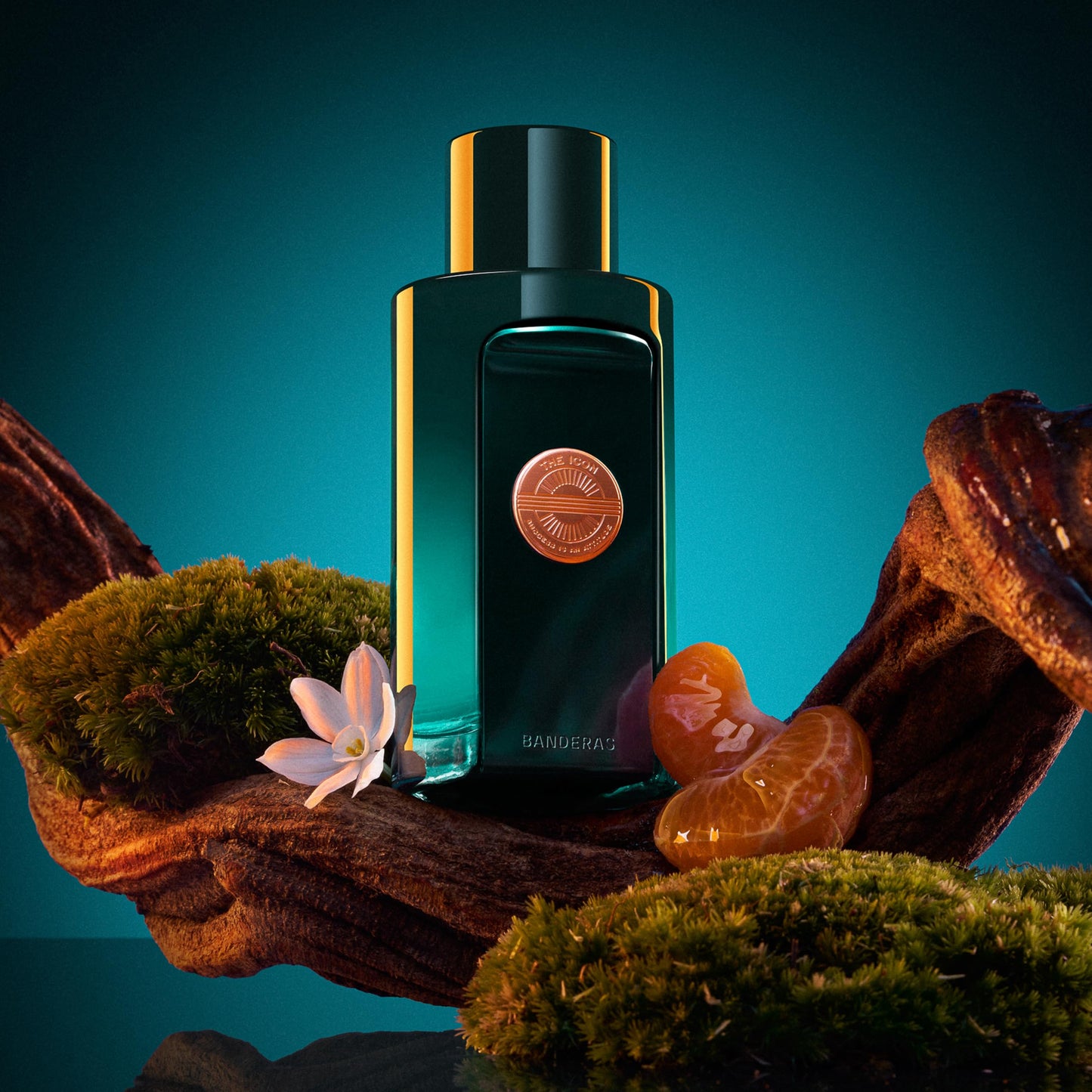 Banderas Perfumes - The Icon Attitude - Eau de Parfum for Men - Long Lasting - Masculine and Elegant Fragrance - Ideal for Special Events - 3.4 Fl Oz