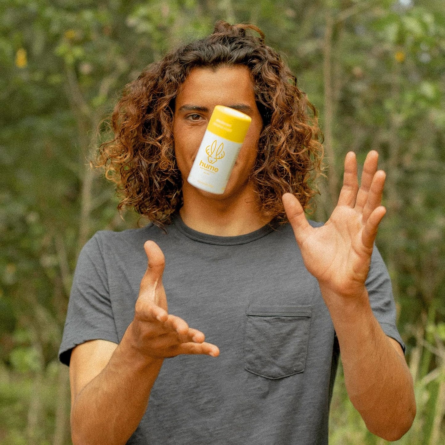 Hume Aluminum-Free Deodorant for Sensitive Skin | Probiotic, Plant-Based, Coconut Coast 2-Pack