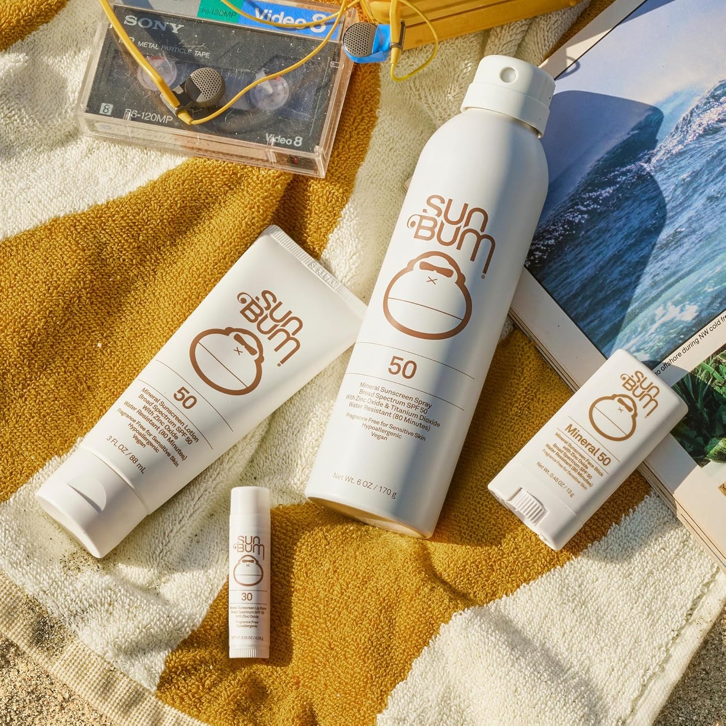 Sun Bum Mineral SPF 50 Sunscreen Lotion - Vegan, Broad Spectrum UVA/UVB Protection | 2 Pack, Hawaii Compliant