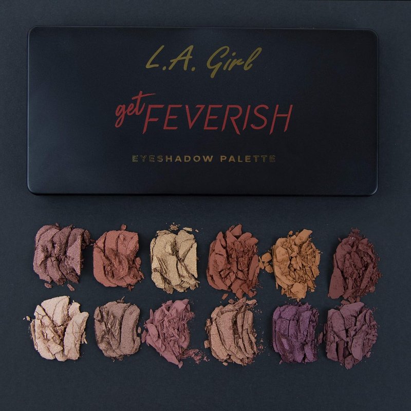 L.A. Girl Fanatic Eyeshadow Palette - Vibrant Pigments for Bold Looks | 16 Shades