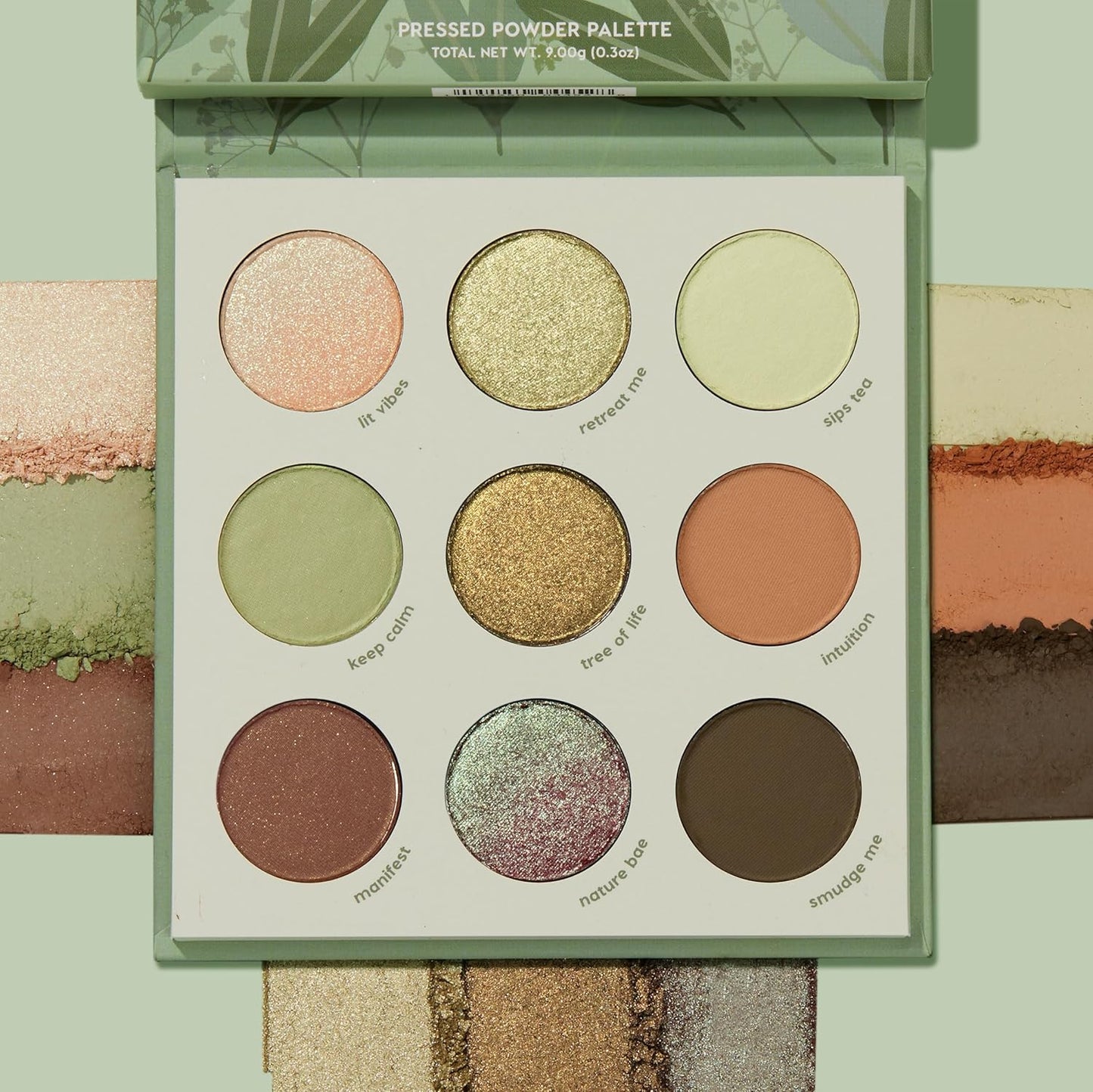 ColourPop Earth Tones Palettes Bundle - High-Pigment Eye Makeup with Matte & Metallic Finishes | Sage the Day & So Elemental (0.3 oz Each)