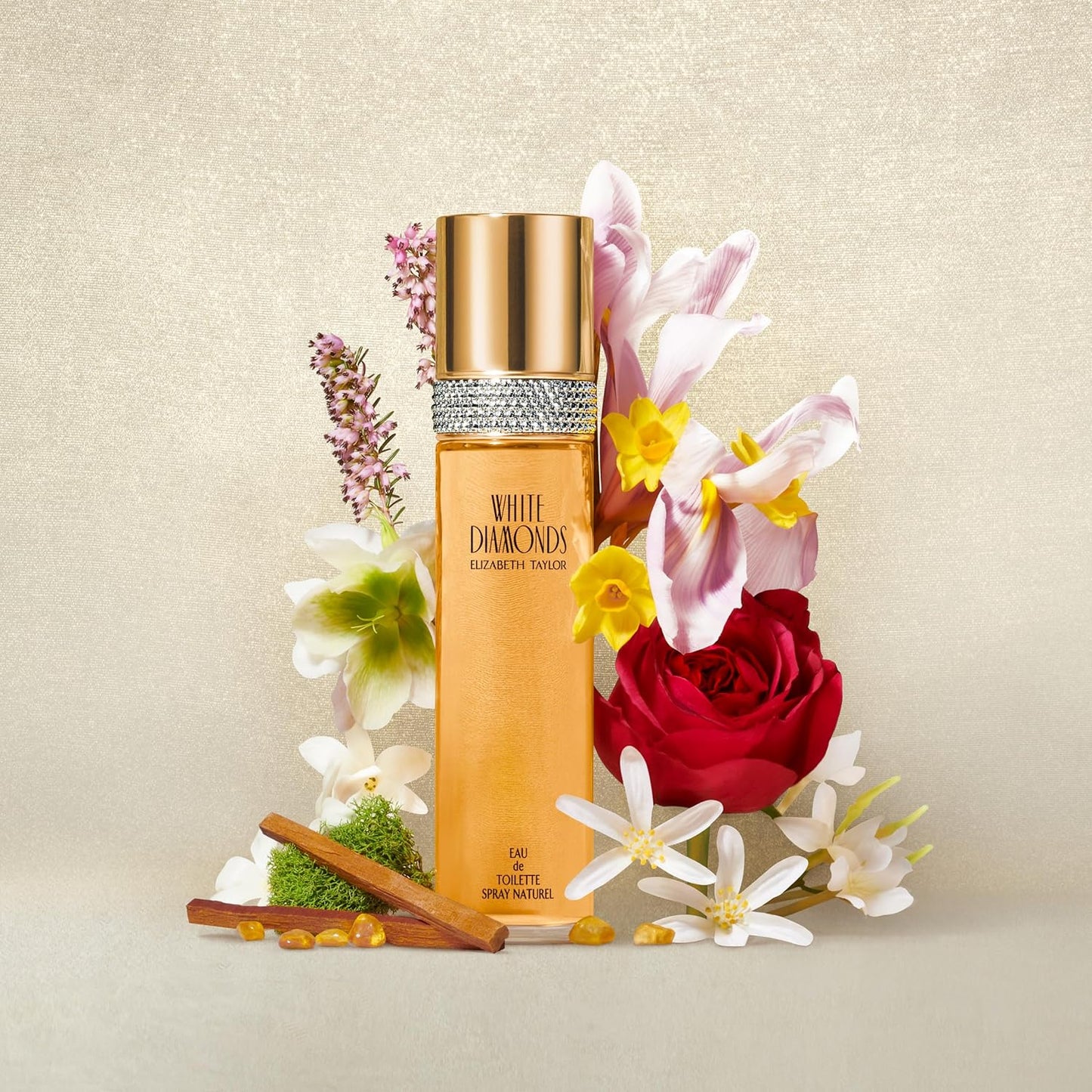 Elizabeth Taylor White Diamonds Women's Perfume - Long-Lasting Floral Eau de Toilette Spray | 1.7 fl oz