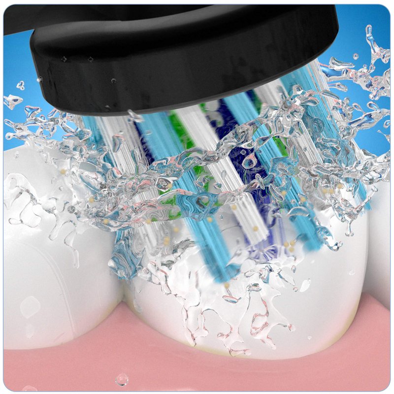 Oral-B CrossAction Toothbrush Heads - 16 Degree Bristles for Superior Cleaning