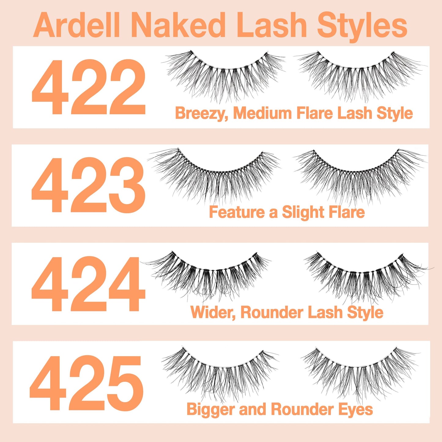 Naked Lashes 424 (Pack of 2)