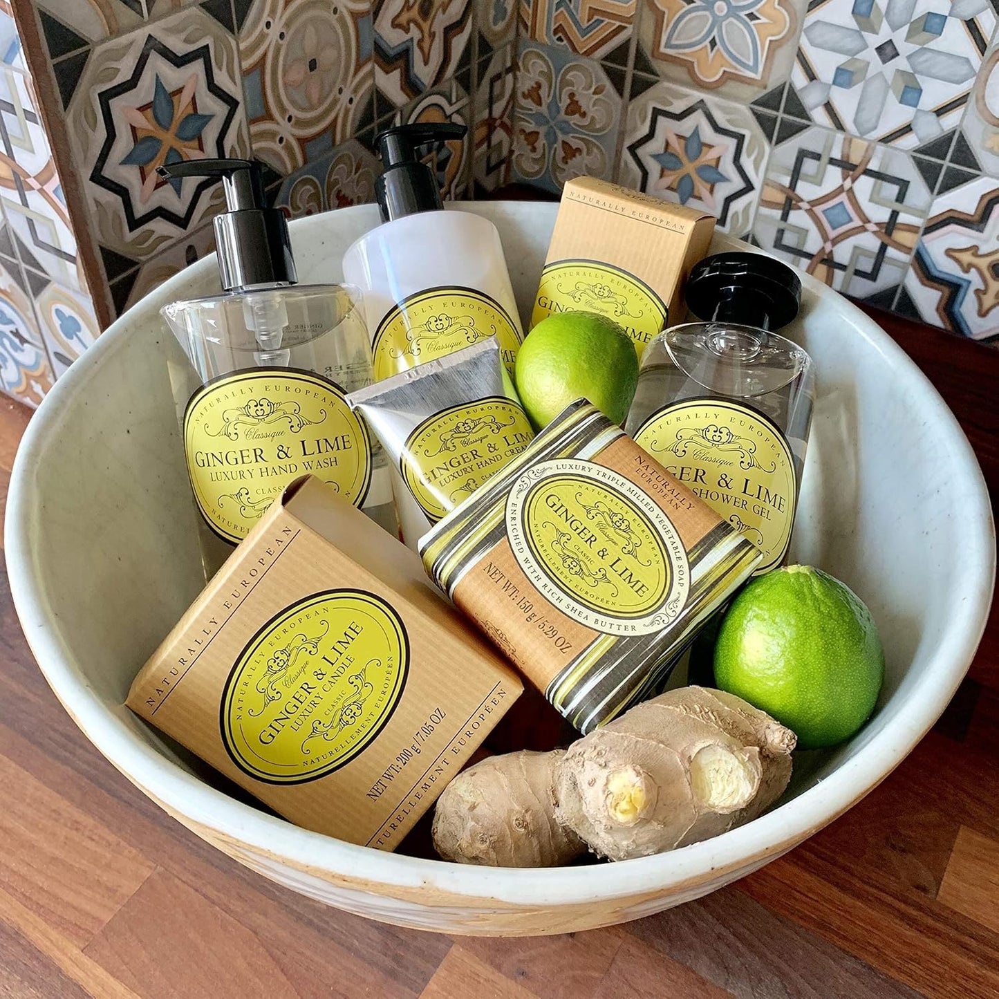 Ginger & Lime Luxury Body Lotion - Eco-Friendly 500ml | Naturally Nourishing Formula