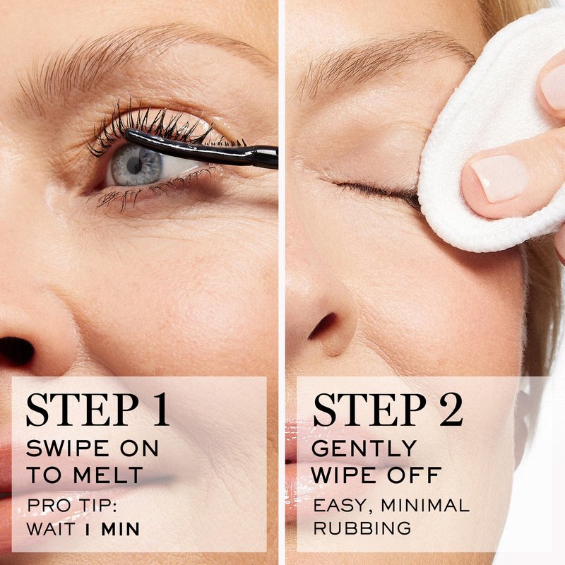 Lancôme Mascara Melter Gentle Mascara Remover, 0.27 fl oz – Effortlessly Dissolves Waterproof & Longwear Mascara, Non-Irritating, Suitable for Sensitive Eyes & Contact Lens Wearers, Hydrating Formula
