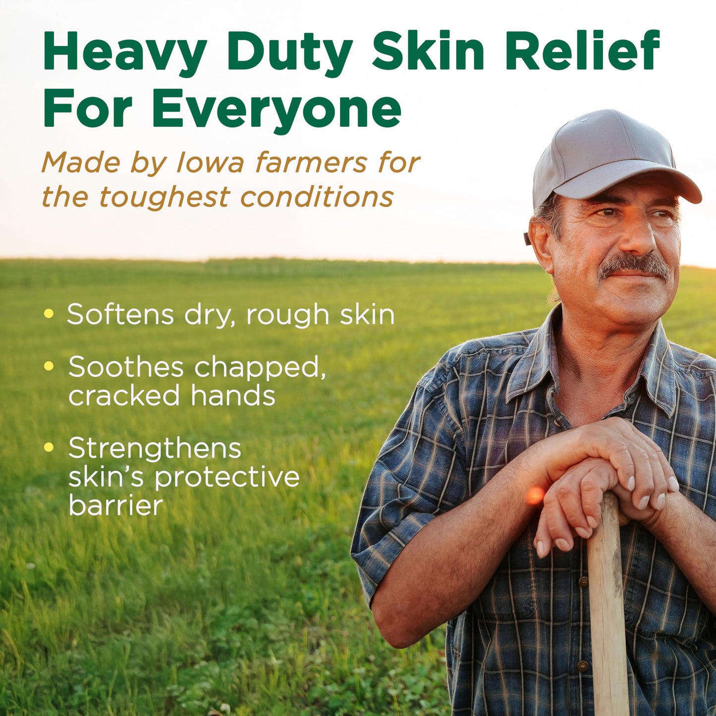 Corn Huskers Hand Lotion for Dry, Cracked Hands, Fast Absorbing Moisturizer for Rough Skin & Calluses, Intense Relief For Men and Women, 7 Fluid Ounce (Pack of 4)