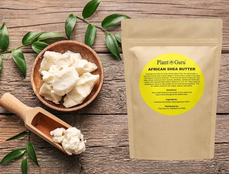 Shea Butter, Mango Butter & Cocoa Butter Variety Bundle - 100% Pure Natural Moisturizer for Dry Skin | 8 oz. Bars