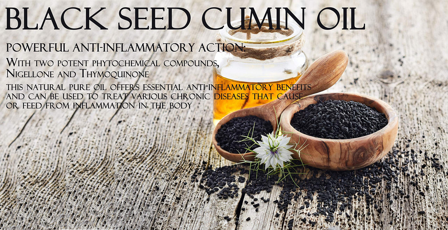 Black Cumin Oil 16 Ounce - Black Seed Oil